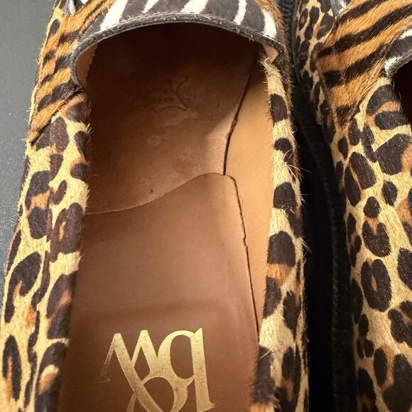 Blackstock & Weber The Ellis Penny Loafer Animal Print Haircalf Men’s 13 Leopard main image 13